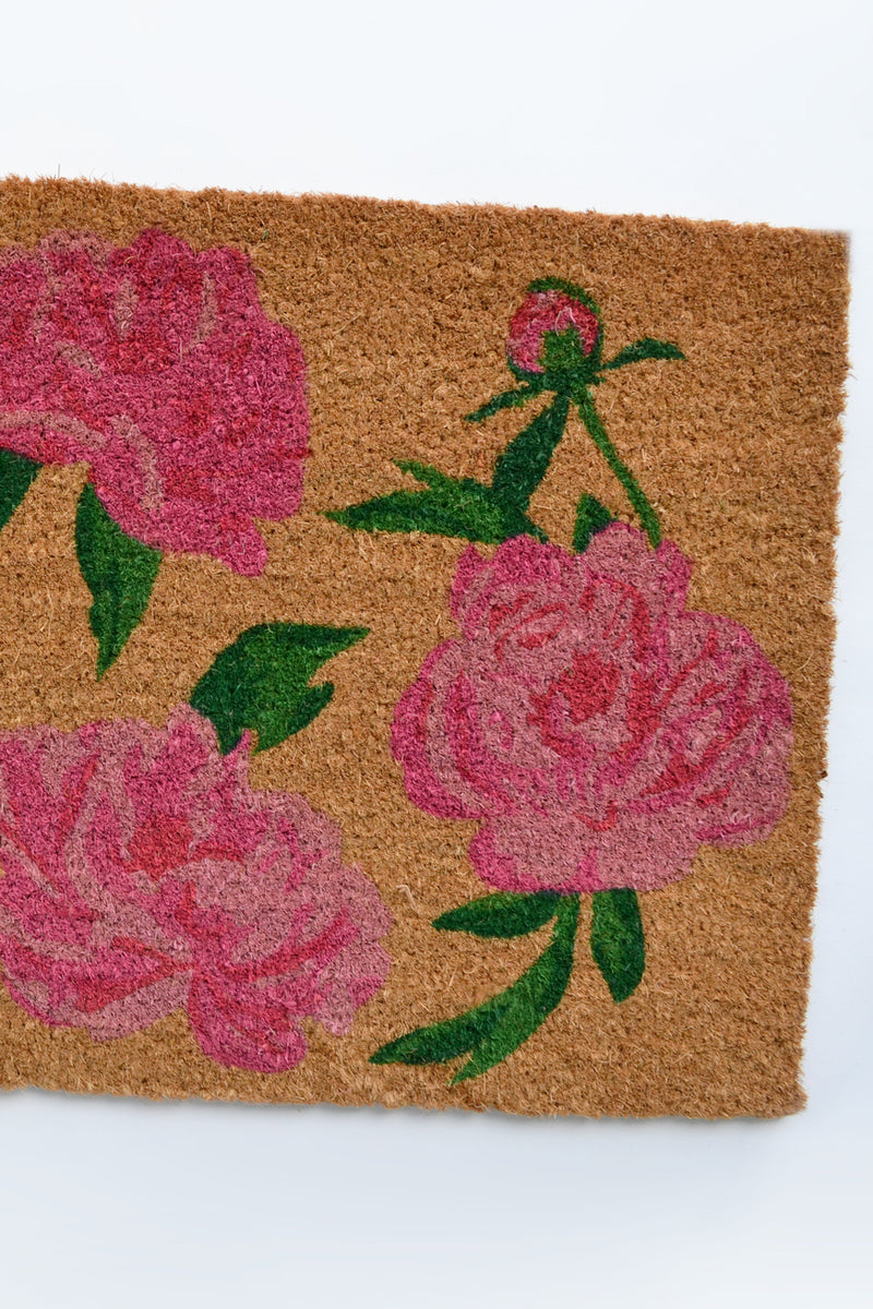 Paint & Petals Tahoe Pine Door Mat - Blue