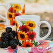 Load image into Gallery viewer, Sunflower Ceramic Mug
