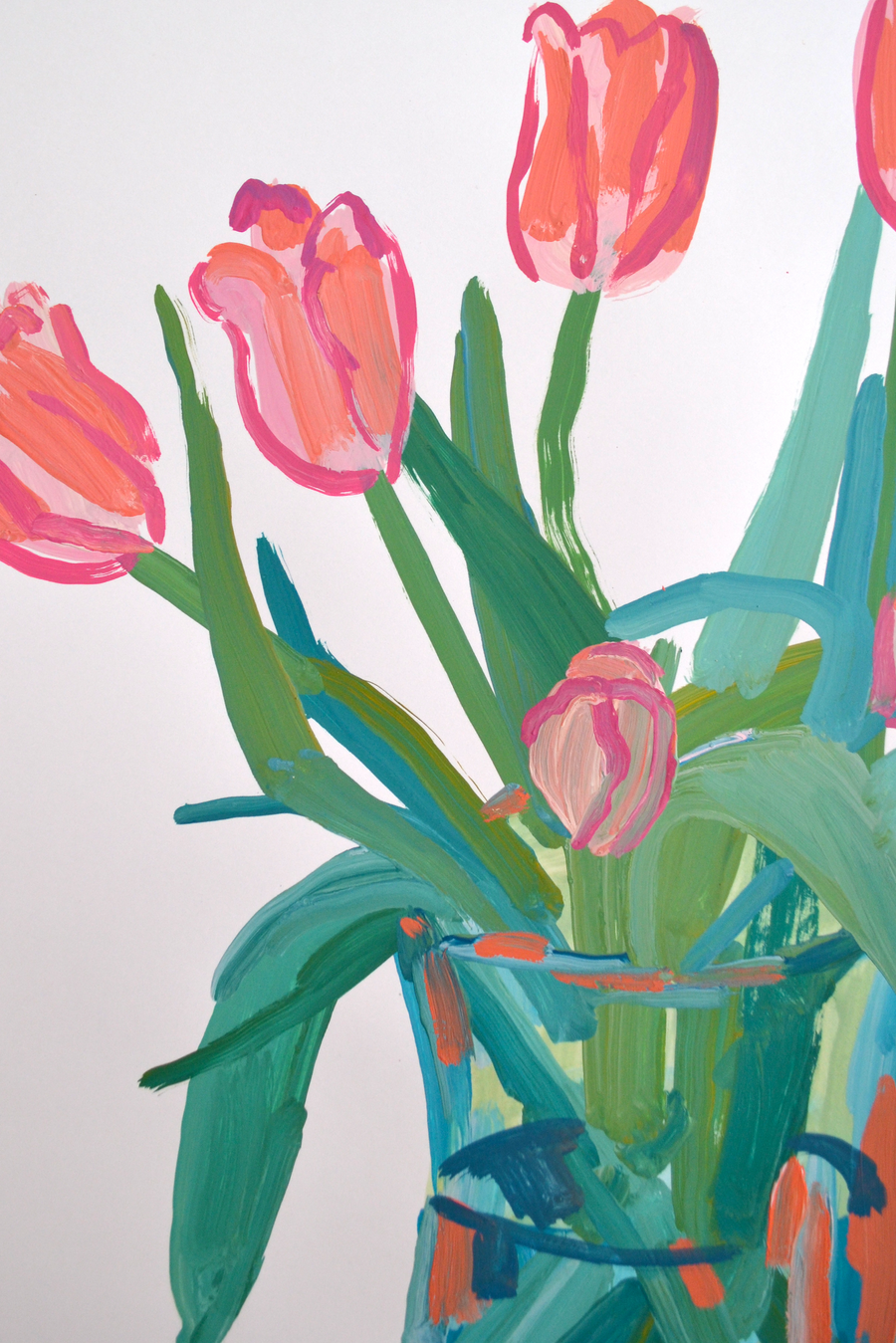 Truth, Tulip Painting Series