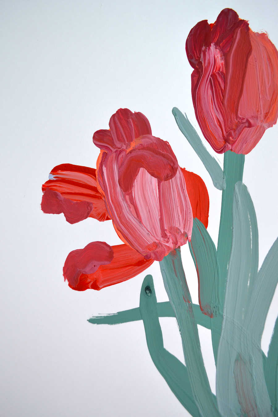 Gratitude, Tulip Painting Series