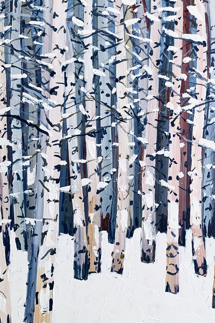 Winter Aspens 1