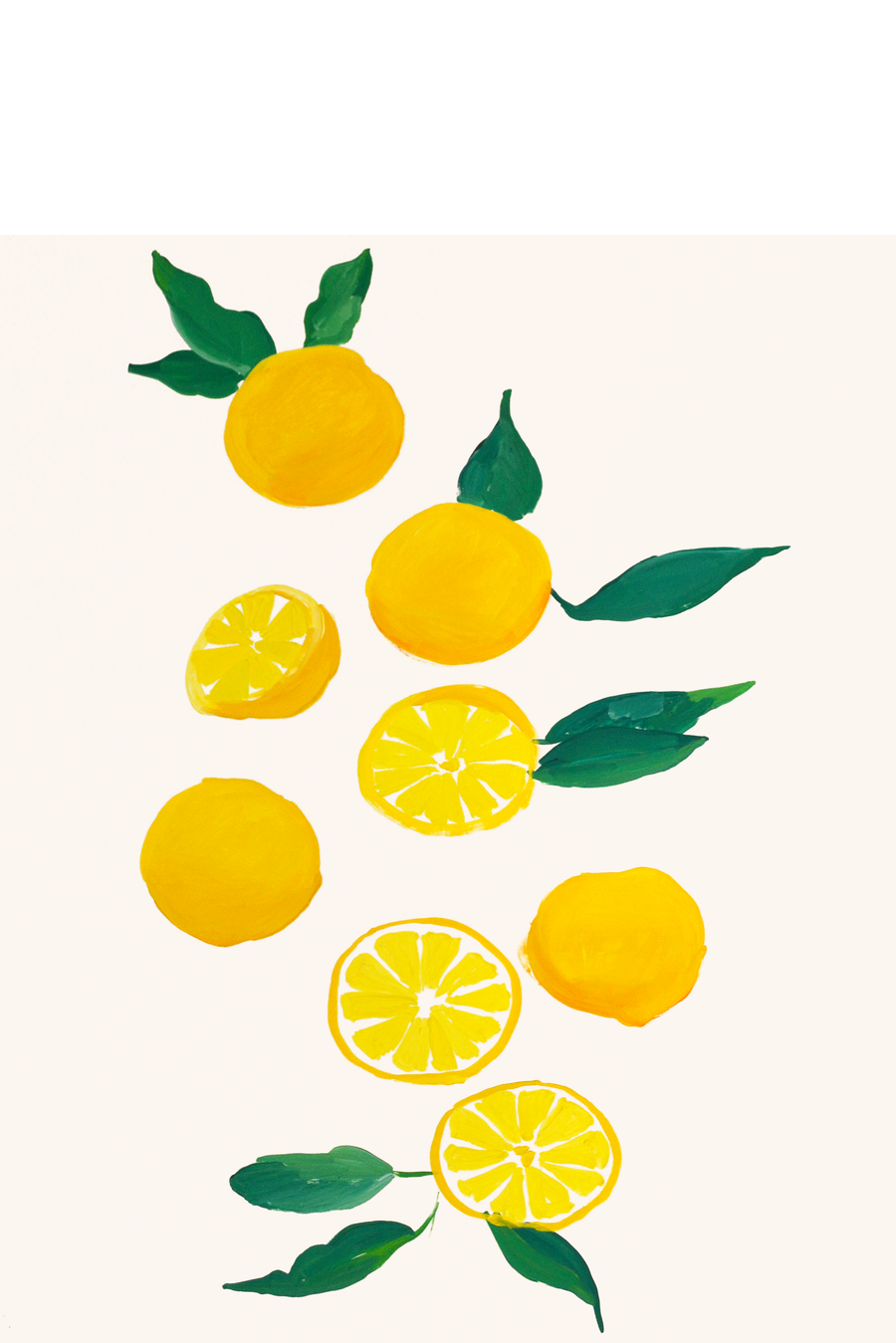 Lemons Flat Lay