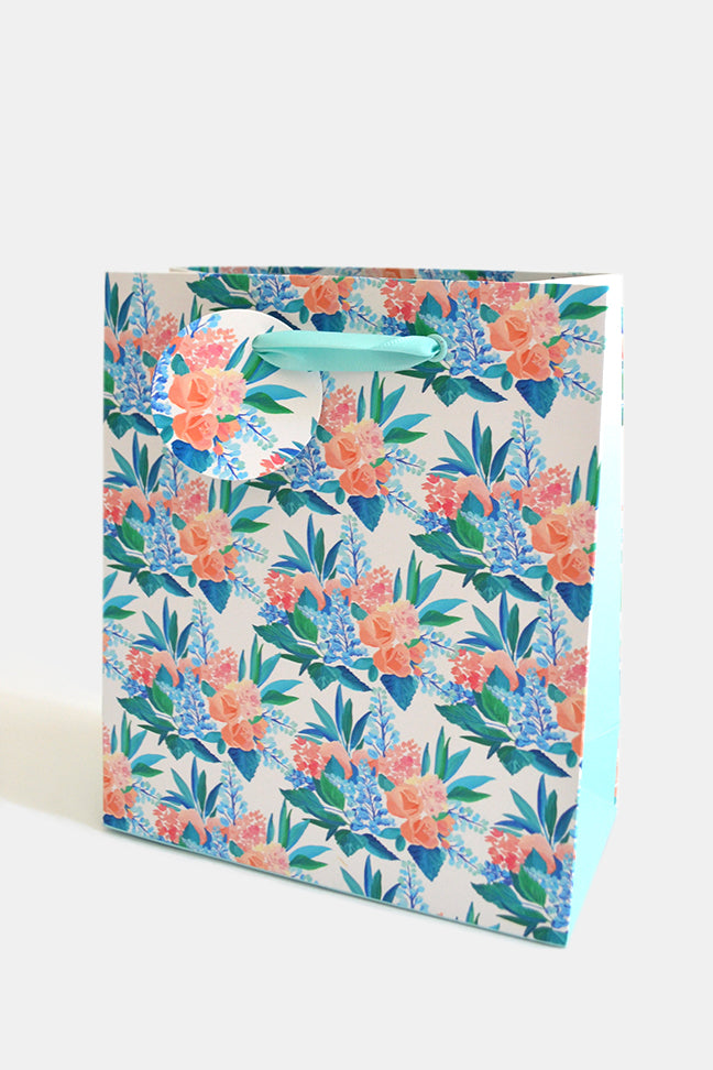 Pacific Blue Small Paper Gift Bag