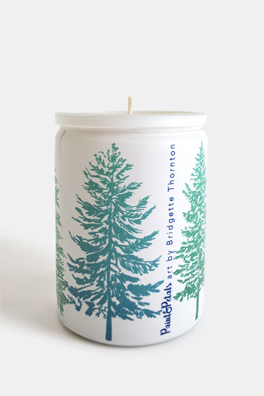 Tahoe Pines Glass Candle