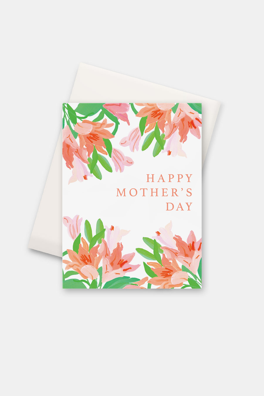 Mother's Day, Coral Lilies