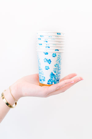Pacific Blue Paper Cups